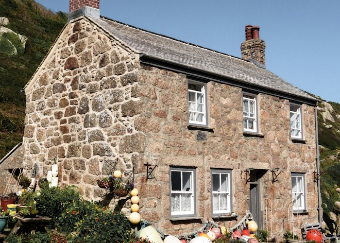 An old stone farmhouse